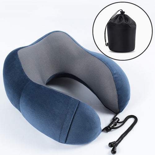 Memory Foam U-Shape Travel Pillow - travelprosonline