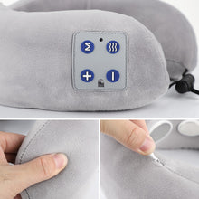 Load image into Gallery viewer, Neck Massager Electric U-Shape Travel Pillow - travelprosonline
