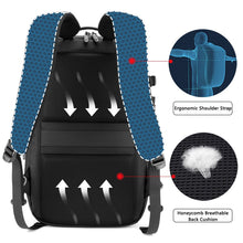 Load image into Gallery viewer, ARCTIC HUNTER Men&#39;s Backpack- Fits 17 inch Laptop with USB Recharging / Multi-layer Space
