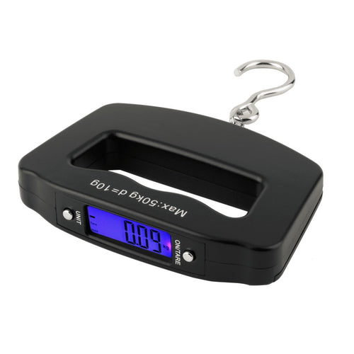 Pocket 50kg/10g LCD Digital  Hanging Electronic Scale - travelprosonline