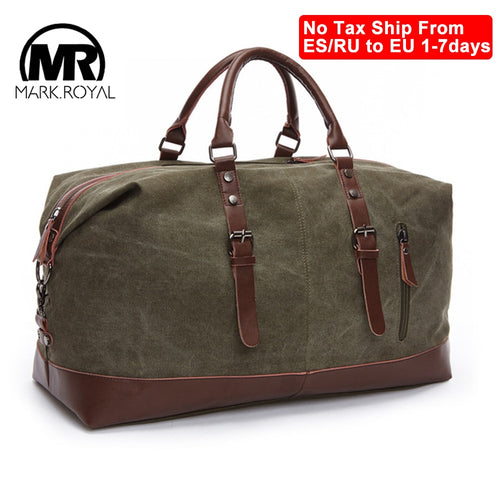 MARKROYAL Large Capacity Canvas Travel Bags - travelprosonline