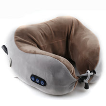 Load image into Gallery viewer, Massage U-Shaped Pillow Multi-Function Shoulder Massager - travelprosonline
