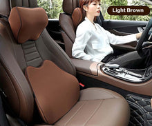 Load image into Gallery viewer, Car Headrest Pillow ,Neck Memory ,Lumbar Support - travelprosonline
