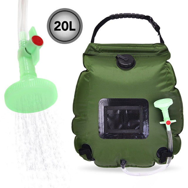 20L Water Bag -Collapsible Water Container -Solar Powered