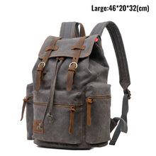 Load image into Gallery viewer, Vintage Canvas Backpack for Men or Women- Laptop Travel option, Large Capacity Bookbag - travelprosonline
