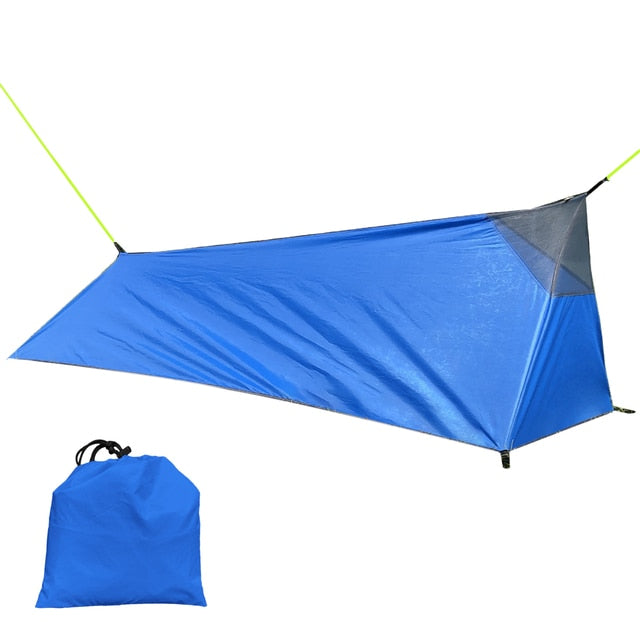 Backpacking Tent : Outdoor Camping Sleeping Bag Tent- Lightweight, Single Person Tent with Mosquito Net Summer Camping Tent