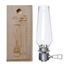 Load image into Gallery viewer, Portable Ultralight non-mantles Outdoor Camping Tourist Tent Gas Lamp :Candle Type Roman Atmosphere Gas Light
